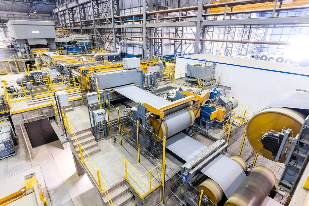 Continuous manufacturing facility with heavy piping and chemical infrastructure